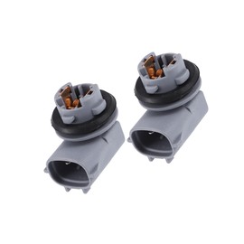 Partuto Car Rear Bumper License Plate Light Bulb Socket Connector 90075-60005 for Toyota Tacoma Tundra 2006-2007 (Set of 2) Replacement