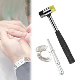 Rubber Hammer Small Plastic Mallet: Jewelry hammer Small rubber mallet Plastic hammers Soft hammers for use with jewelry, handicrafts, furniture assembly, etc.(25MM)