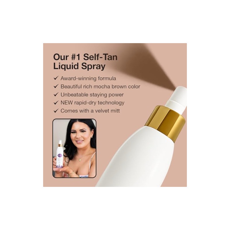 Self Tanning Liquid Solution Flawless by Fake Bake Luxurious and