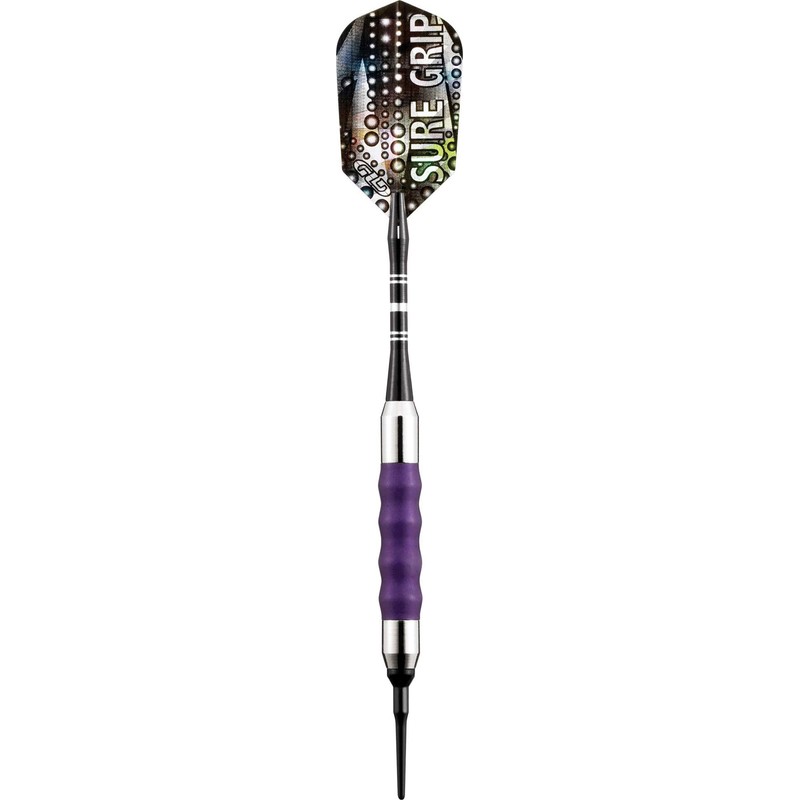 Viper Sure Grip Soft Tip Darts, Purple, 18 Grams