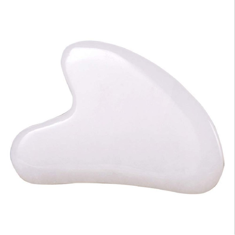 Lovionus89 Scraping Facial Massage Tools, Crystal Jade Guasha Stone Board