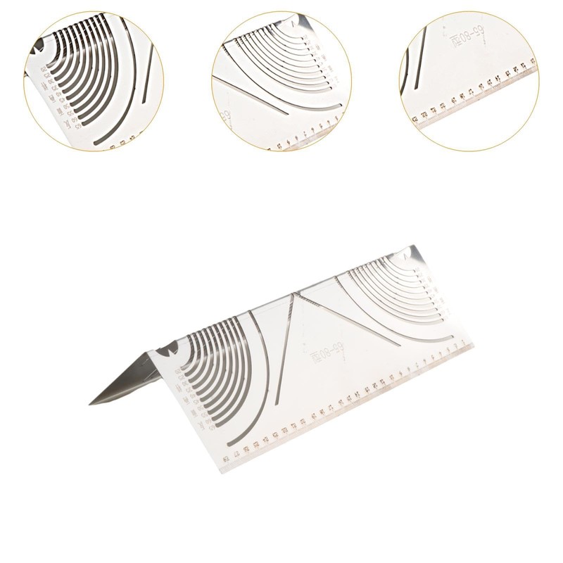 B Baosity Angle ARC Marking Tool Metal Marking Tool Template