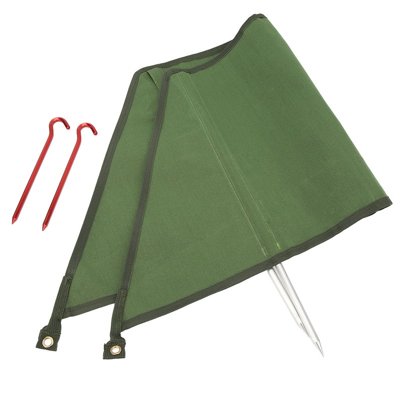 Campfire Windshield Barbecue Windshield Cloth Campfire Windproof Screen Outdoor Bonfire