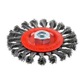 115mm Angle Grinder Wheel Brush - Twisted Knot Steel Wire