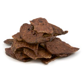 BRUTUS & BARNABY Bison Lung Fillets for Dogs – 100% USA-Sourced Single Ingredient Dog Treat – High Protein, Healthy, All-Natural Dog Chews – Grain-Free, No Additives, (8oz) – Made in The USA