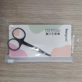 Round-Tip Nose Hair Scissors Safe Scissors 3ea