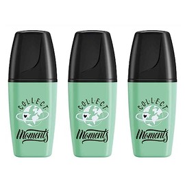 STABILO Boss Mini Pastellove 2.0 Highlighter, Mint Green, Pack of 3