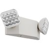Lithonia Lighting Basics LED Emergency Light, Dual Adjustable Heads, Wall