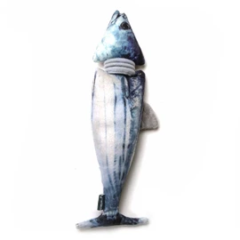 CattyMan Squirrel Cat Toy, Live Fish, Bonito