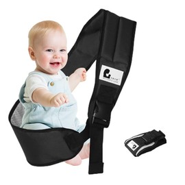 Cargador de Bebe, Fular para Bebe, Canguro para Bebe Ergonomico, Ajustable, CóModo y Transpirable, Fácil de Cargar, para BebéS NiñOs PequeñOs ReciéN Nacido 5-42 Meses (Negro)