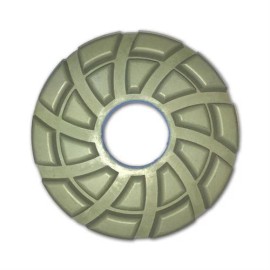 ADT 5" Flat Shine Machine Polishing Discs Snail Lock - 100 Grit