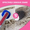 Toilet Bowl Cleaner, with 8 Replacement Heads & Storage Caddy