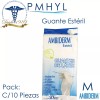 Ambiderm Guante Latex Ambiderm Esteril Mediano Pack C/10 Pzas Pmhyl