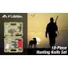 FLISSA 10 Piece Hunting Field Dressing Kit with Portable Storage