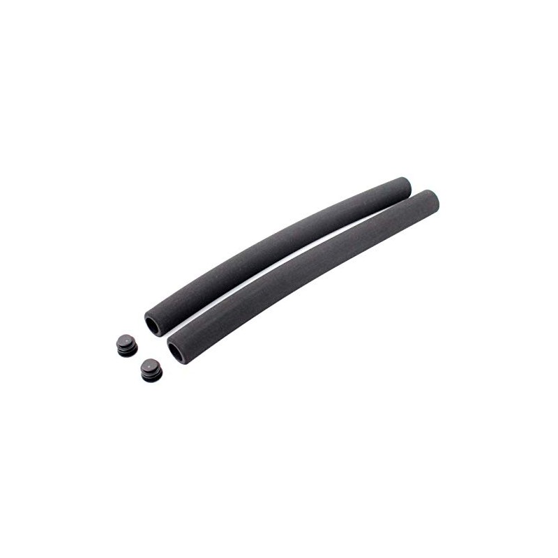 Contec Grip Covers for Multifunctional Handlebars, Foam, Pair, Black, 6