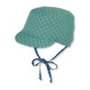 Sterntaler Baby Boys' Reversible Peaked Cap, Blue (Marine 300)
