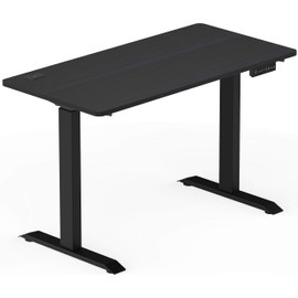 SHW Electric Memory Preset Height Adjustable Computer Desk, 48 x 24 Inches, Black
