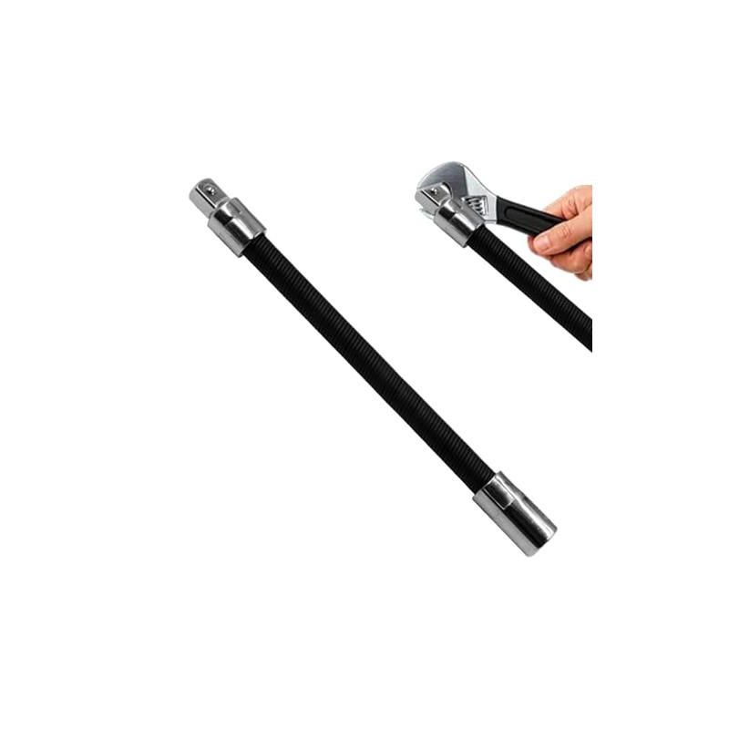 Extensión flexible para taladro Barra Extensora Acodada de 1/2 Pulgada