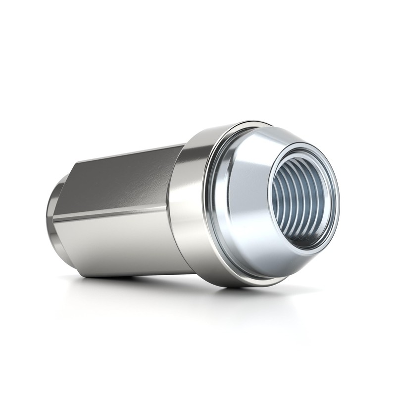 White Knight 3004ST-4 1/2"-20 Stainless Steel Capped Duplex Acorn Lug