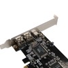 Gorise 2.5Gbps PCI-E PCI Express FireWire 1394a IEEE 1394 Controller