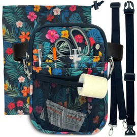 French KOKO Medical Nurse Fanny Pack with Travel Bag and Extension Strap Nursing Supplies Nurses Nursing Fanny Packs Women Organizer Pouch Tool Belt ICU Nicu Vet Tech Waist Bag Work Pink Nurse Life