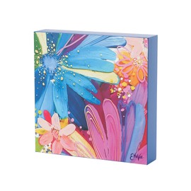 Enesco Izzy and Oliver EttaVee Jessi's Garden Floral Hanging Wall Decor, 7.85 Inch, Multicolor