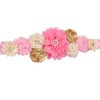 LDDCX Handmade Flower Sash Belt for Maternity Pregnancy Baby Shower