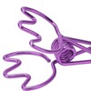 100Pcs Crown Shape Paper Clips Cartoon Cute Metal Binder Clips