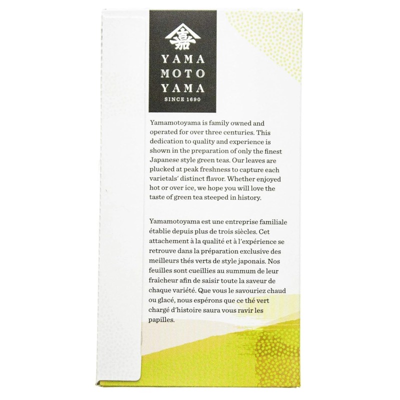Yamamotoyama Japanese Yamamotoyama Organic Genmaicha Premium Green Tea (18 Tea
