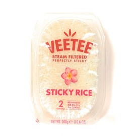 VEETEE Steam Filtered Perfectly Sticky Rice 10.6 Oz (2 pack)
