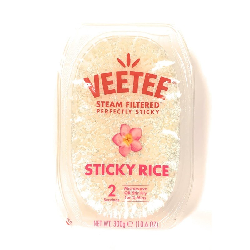 VEETEE Steam Filtered Perfectly Sticky Rice 10.6 Oz (2 pack)