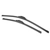 X AUTOHAUX 2pcs 26"+20" Silicone Front Windshield Wiper Blade for