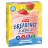 Carnation Instant Breakfast Essentials, Strawberry, 10 Count Box, 1.26-Ounce Packages