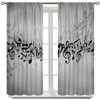Djaby Music Notes Curtain, Musical Notes Rhythm of The Song