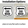 Car Wash Left (5 Pack) 4 inch X 4 inch