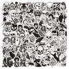Jagowa 100 Pieces Vinyl Waterproof Decorations Stickers for Phone Laptop