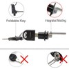 SQXBK 2PCS 16mm Drawer Lock 1 Lock 3 Office Desk