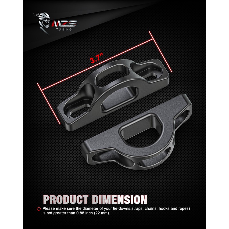 Tie Down Hooks Truck Bed Anchors Rear Rope Hook Compatible