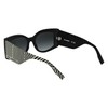 KARL LAGERFELD KL6183S Sunglasses, Black, One Size, black