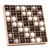 VEYLIN Christmas Mini Baubles, 49pcs 3cm Mini Christmas Tree Baubles