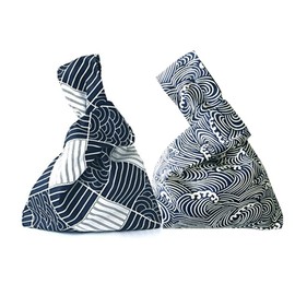 Set of 2 Japanese Pattern, Pouch, Yukata, Bag, Mini, Japanese Accessories, Bag, Drawstring Bag, Small Handbag, Women's, Small Bag, Handheld Pouch, Japanese Clothing, Coin Purse, Men's, Women's, For Fireworks Displays, Japanese Clothing Bag, Japanese Styl