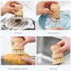 NOELAMOUR Kitchen Brush Scrubber 2pcs Sisal Brush Pot Brush Pan