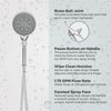 Pfister HydroFuse Handheld Shower Head, Hose Included, Magnetic Docking, 6-Function,