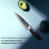 5.5" Damascus Utility Knife,Super High-end High Carbon Powdered Stainless Steel,67-Layer