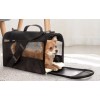 Vibrant Life PET CARRIER Small Guaranteed on-Board Soft-Sided Black, 16