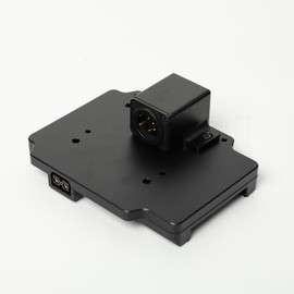 DRRI V-Mount Battery Adapter Plate with 4Pin XLR and Dtap Power Output for Steadicam Sony A7SII Canon C300 mkIII Ursa Mini, Monitor, on-Board Light and Transmission Devices