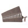 Tool Roll Up Organizer Bag, Heavy Duty 16oz Waxed Canvas