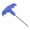 CoCud T-Handle Hex Key, H2.5 2.5mm Hex, S2 Steel Metric