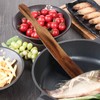 Wooden Spurtle Set Wood Cooking Utensils Non Stick Wood Cookware