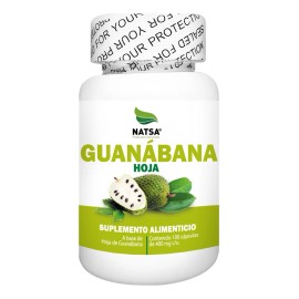 Hoja de Guanábana | 100 Cápsulas | Apoyo Inmunológico & Antioxidante